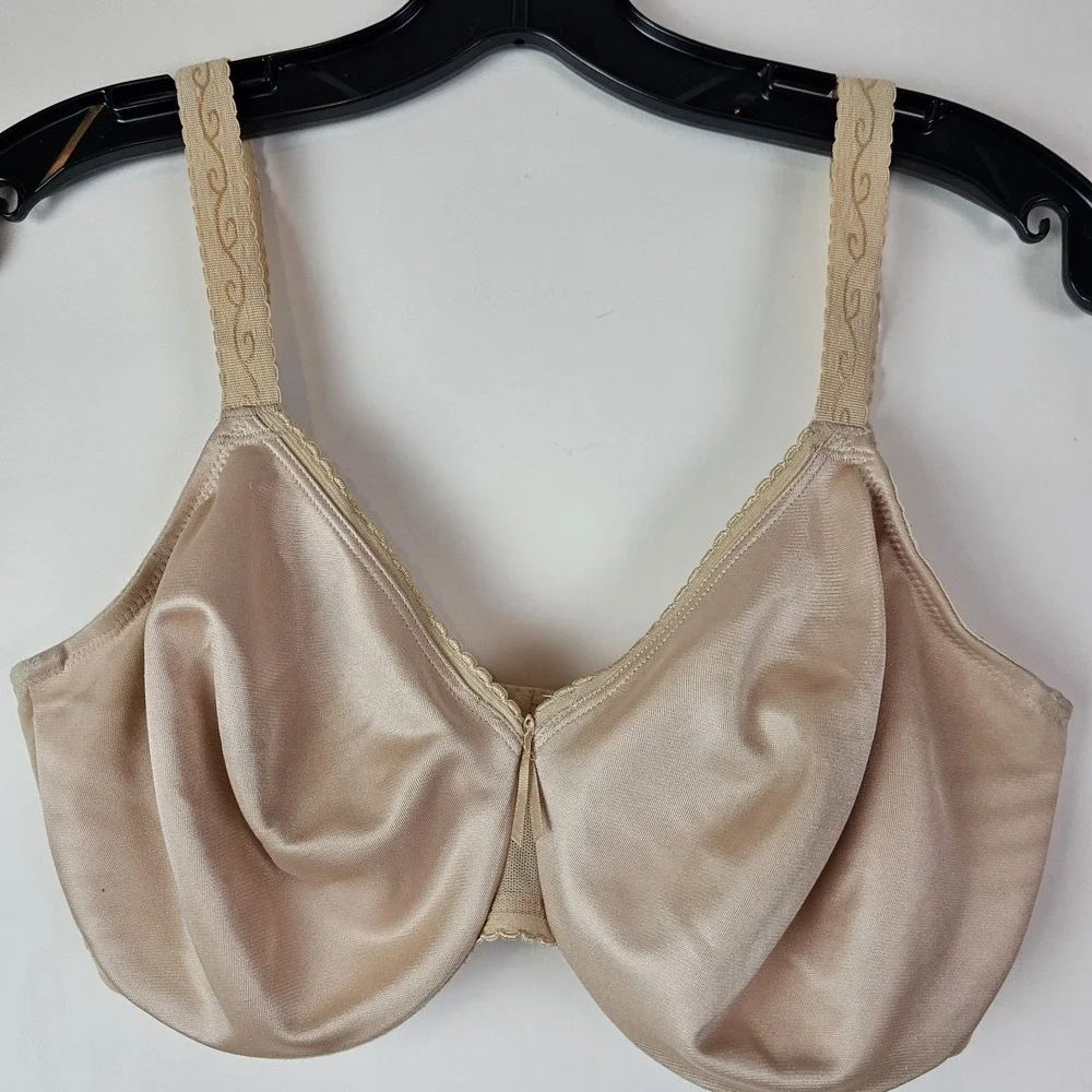 Wacoal 857109 34DD Nude Simple Shaping Minimizer Underwire Bra Minimalist